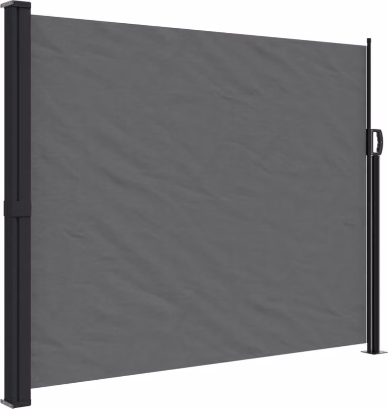 Tenda da Sole Laterale Retrattile Antracite 160x500 cm