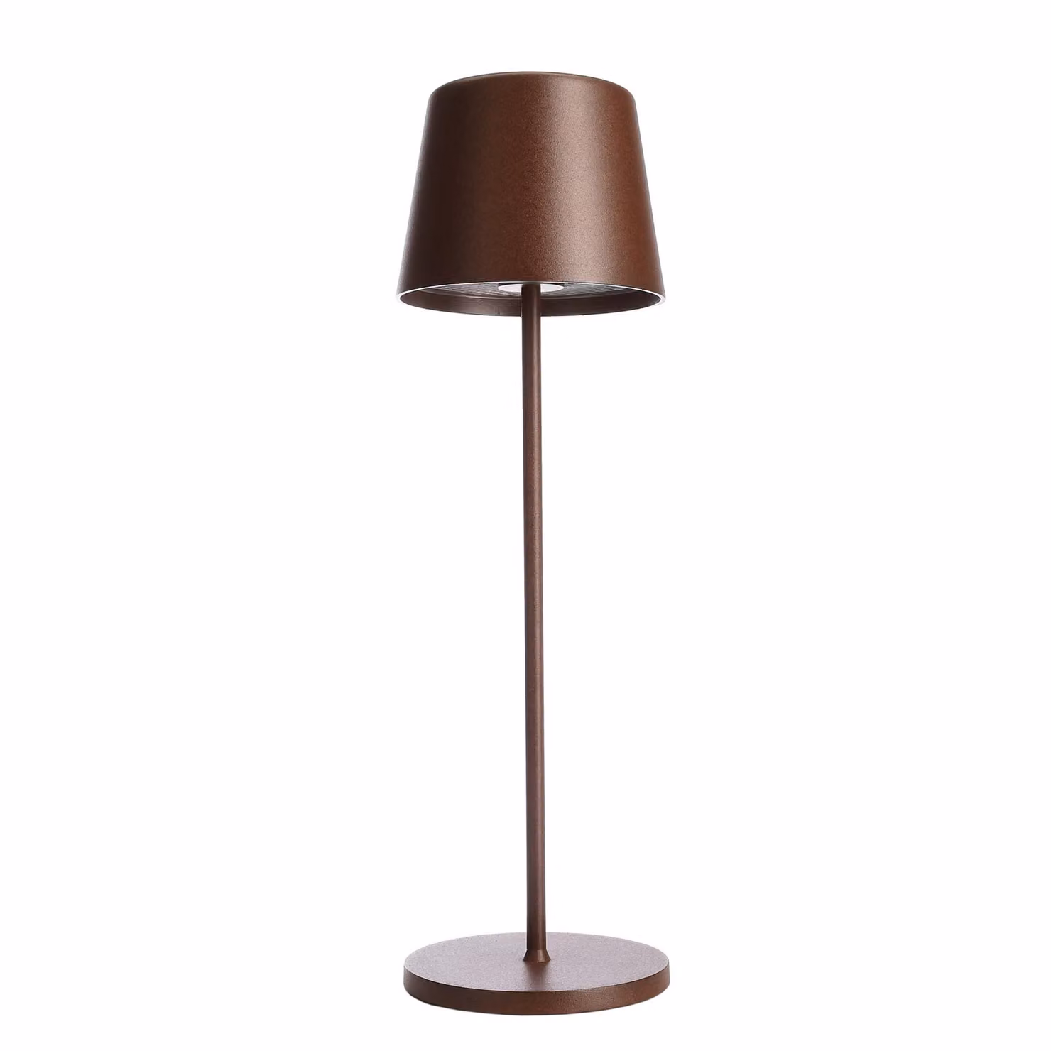 Deko-Light, lampada a batteria, Canis, 3,5 W, 2200/3000 K, colore ruggine, 270 lm, tensione di ingresso: 3,7 V/DC, alluminio pressofuso, finitura opaca, grado di protezione IP 65