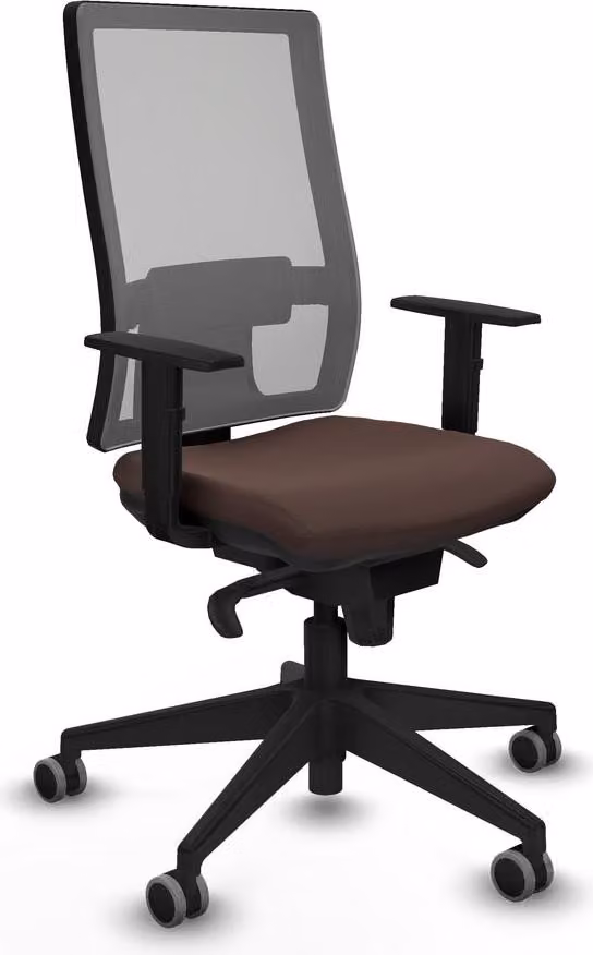 Sedia da ufficio Piqueras y Crespo 1D066G0 Marrone scuro