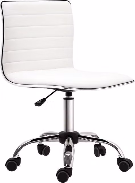 Sedia da Ufficio Girevole ¨C Xylo ¨C Altezza Regolabile Rivestimento PU Bianco