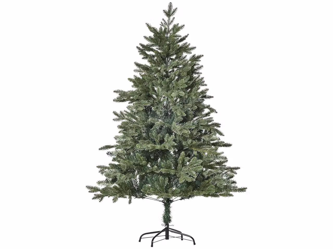 Albero di Natale artificiale 830-364, 1,5 m, PVC, PE, abete, metallo, verde - A
