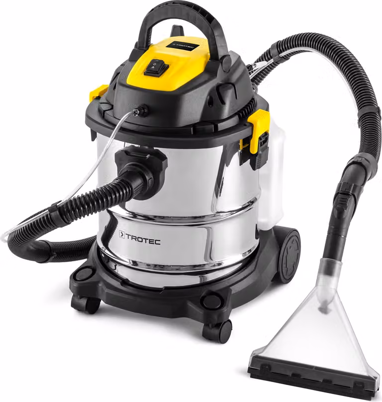 Aspirapolvere TROTEC, aspirapolvere a umido e a secco VC 1200W | Aspirapolvere multiuso 4 in 1 Potente aspirapolvere a umido e a secco con filtro HEPA, funzione di aspirazione di lavaggio