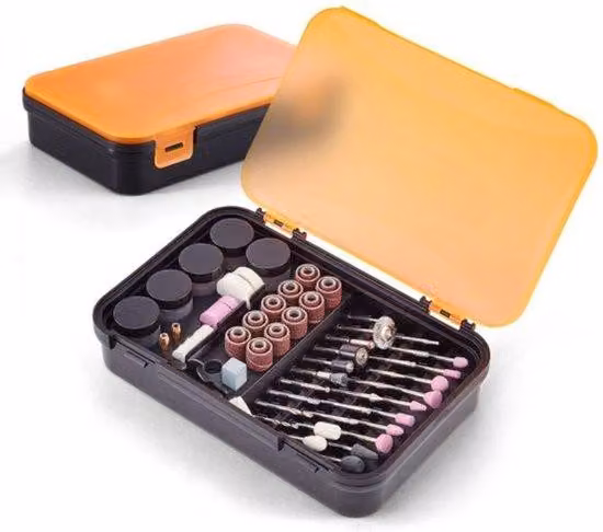 Set di utensili da tornitura, 357 pezzi, 3,2 mm, per taglio, levigatura e lucidatura
