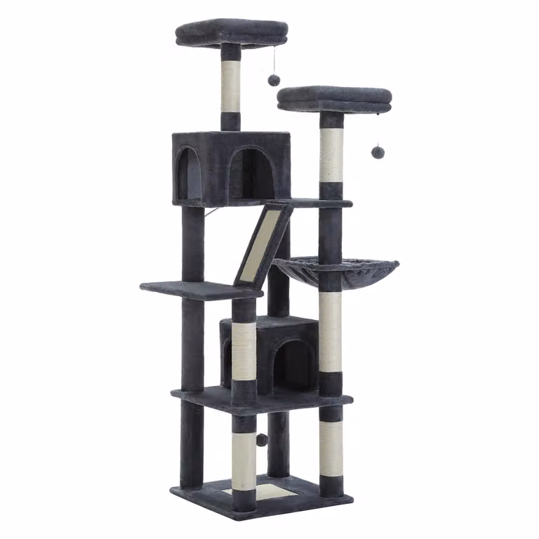 Albero per gatti, Design a più livelli, Appartamenti accoglienti, AMT0239DGY