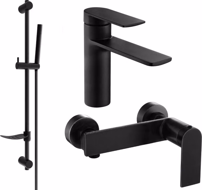 Mexen Zero DF70 set doccia, nero - 71104DF70-70