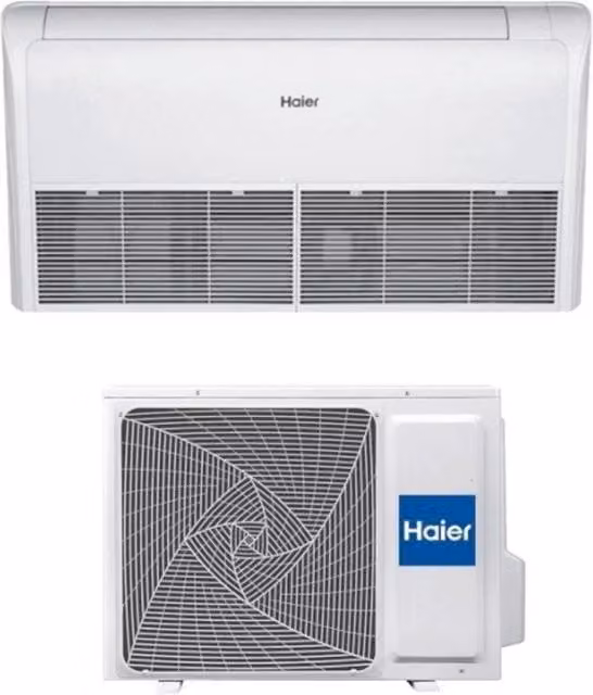 Climatizzatore Condizionatore Haier Inverter Soffitto/Pavimento R-32 18000 BTU AC50S2SG1FA Bianco con WiFi e Controllo via App Classe Energetica A++