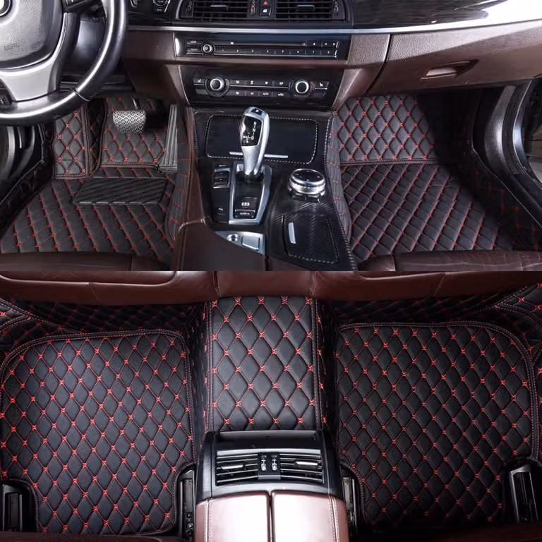 Tappetini per auto, compatibili con Audi Q5, protezione per tutto l'anno, disponibili in diversi colori