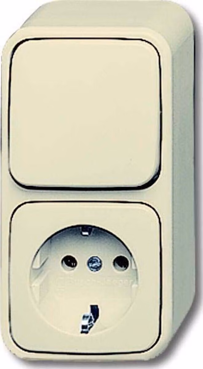Busch-Jaeger Combinazione plug-in + interruttore 2601/6/2300 EAP