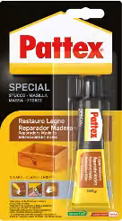 Pattex Stucco Legno in Pasta a Base d'Acqua Marrone 50 g – 1