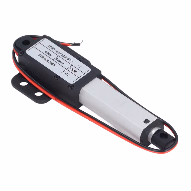 Attuatore lineare 150N, attuatore lineare elettrico, attuatore lineare 40mm, attuatore di movimento lineare, motore dell'attuatore lineare, attuatore lineare