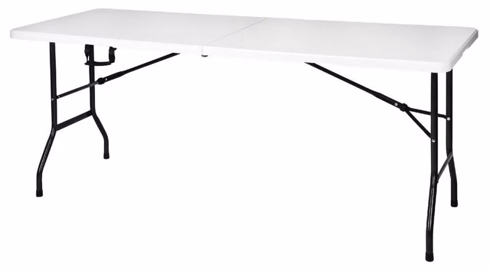 Tavolo da giardino pieghevole 180 x 70 x 74 cm