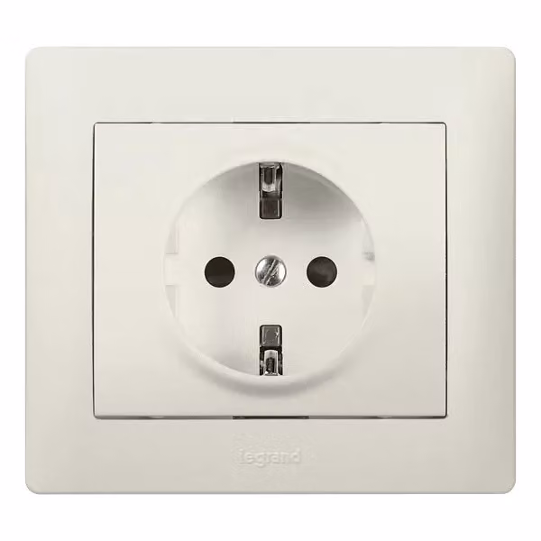 LEGRAND LEGR Galea combinazione di prese Schuko 771562 madreperla