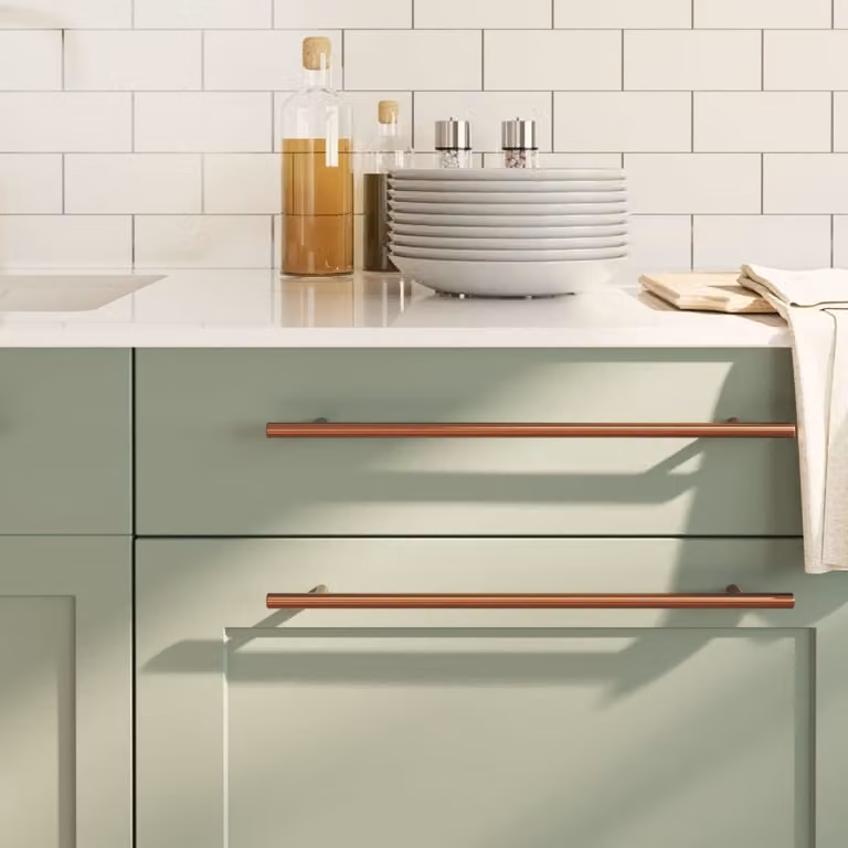 vidaXL Maniglie per Mobili 20 pz Bronzo 320 mm in Acciaio Inox