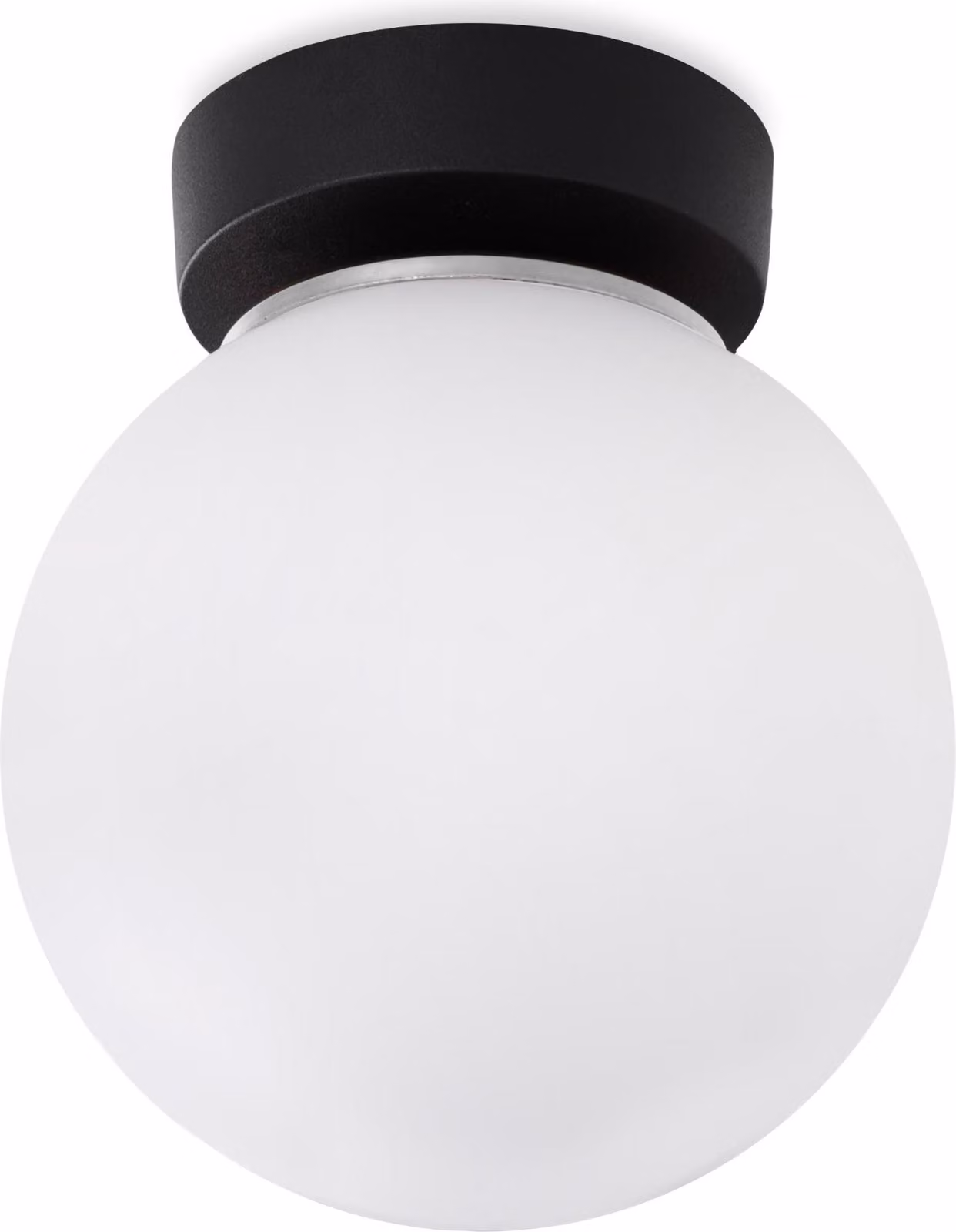 Applique Alta bianco a 1 luce con base cromata E14
