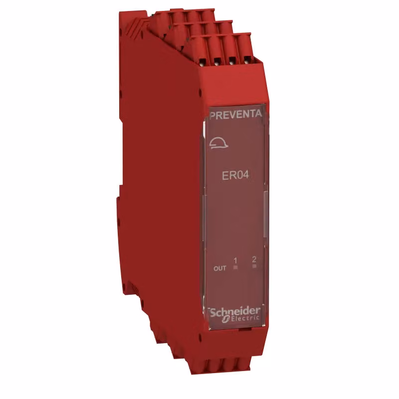 Schneider Electric Espansione uscite relè Modicon XPSMCM, 2x 2S+1Ö, comando tramite OSSD, morsetto a molla XPSMCMER0004G