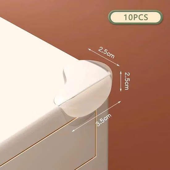 Coperture in silicone per prese e interruttori - 10 pezzi - Trasparenti - Protezione antiurto