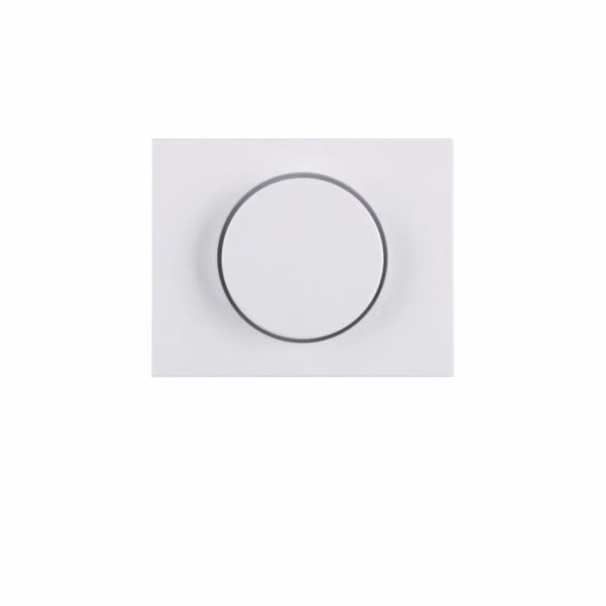 Piastra centrale Berker pws/gl con manopola di comando 11357009