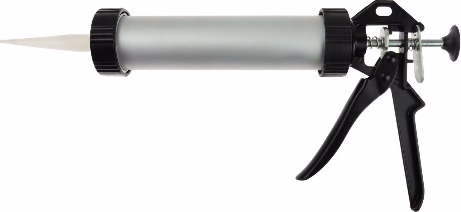 Pistola a cartuccia ALU Pistola a cartuccia Pistola per silicone Siringa per silicone Sigillante 310ml