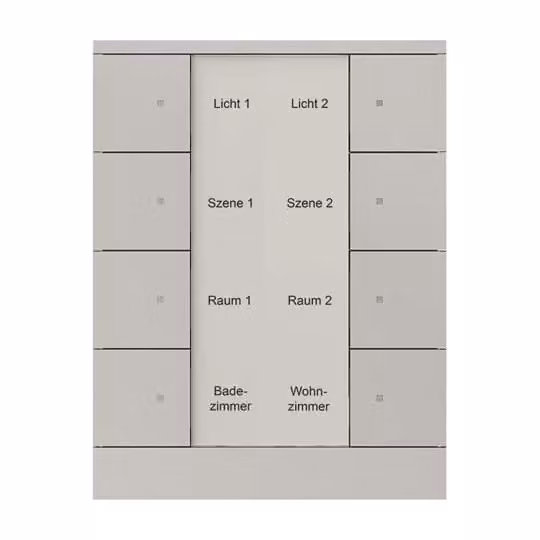 Busch-Jaeger SB/U8.0.11-83 | Pulsantiera a 8 tasti Busch-Tenton®