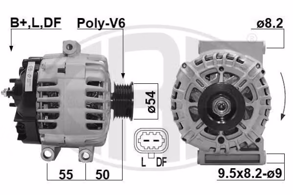 Alternatore 140A