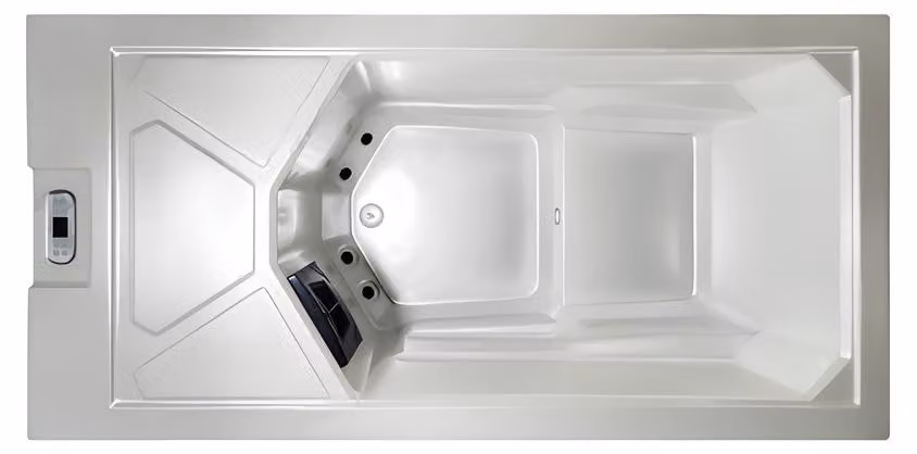 Whirlpool Blubberbad Relaxpool Thermalpool Bad Massagebecken 215x105 cm