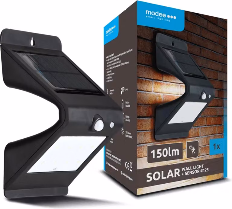 Lampada solare Modee WS123+sensore