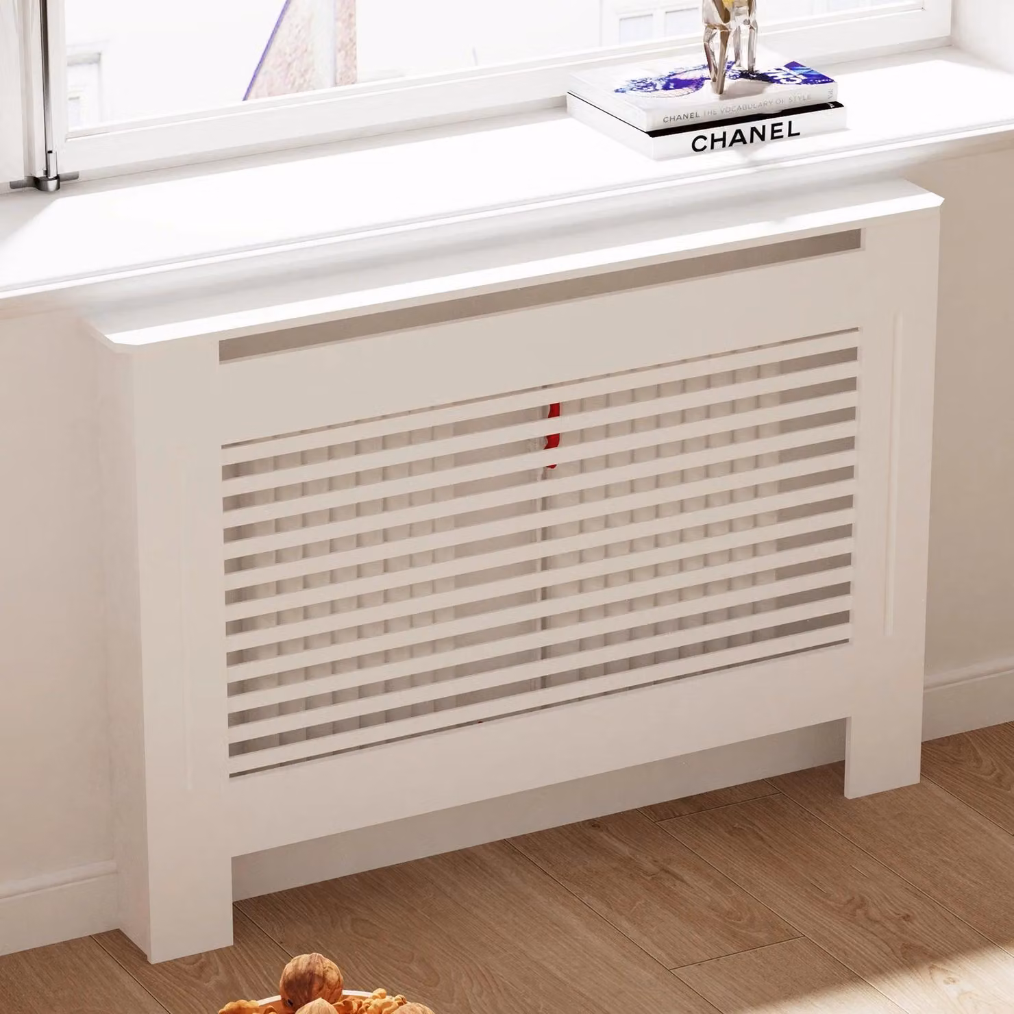Rivestimenti per radiatori - Coperture per radiatori - Arredamento per soggiorno - Stile moderno minimalista - Design orizzontale