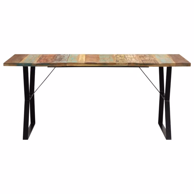 SYFAX™ Tavolo da Pranzo 180x90x76 cm in Legno Massello di Recupero