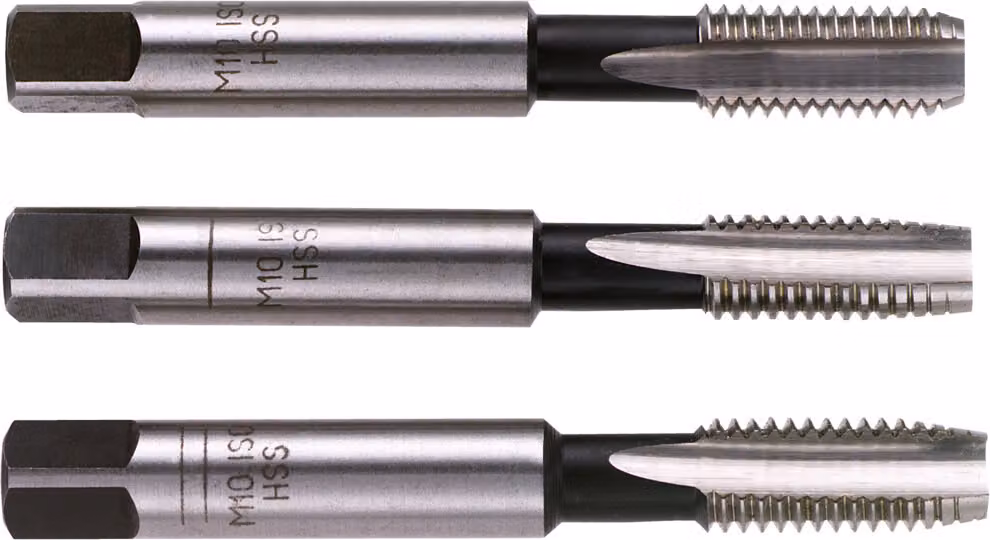 Facom Standard-Gewindebohrer M16 Satz, 3-tlg