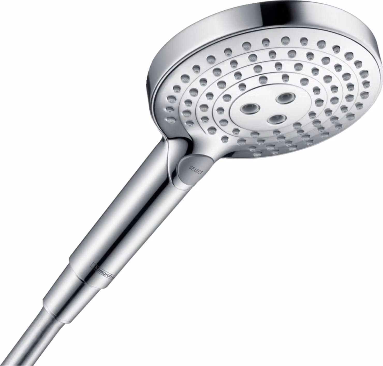 Rubinetto manuale da 120 mm, 3 getti, tecnologia EcoSmart, finitura cromata, portata di 8 litri al minuto