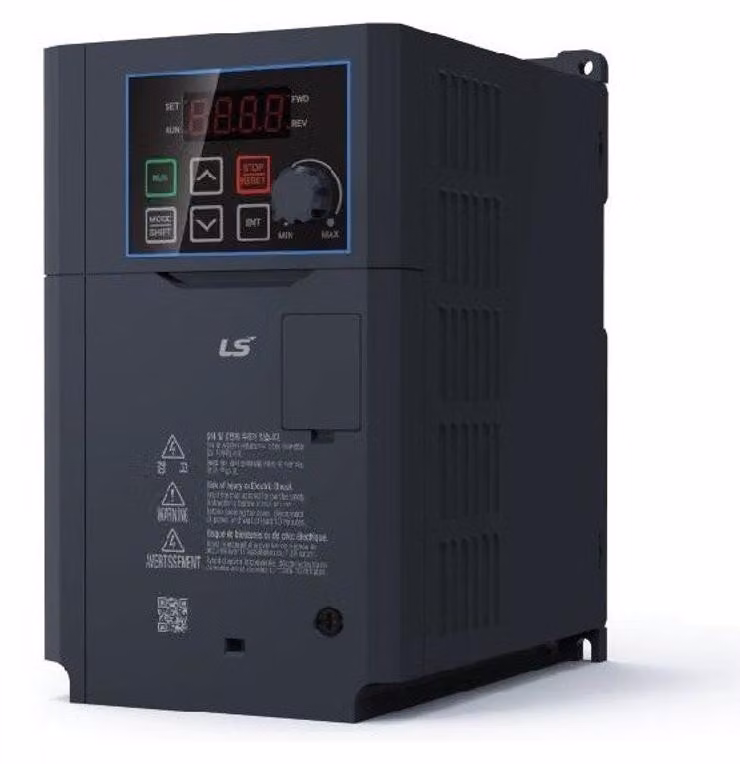 Inverter – Convertitore di frequenza per controllo motore, potenza 0,4 kW, montaggio su guida DIN
