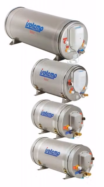 Scaldabagno Isotemp in acciaio inox color argento da 40 litri