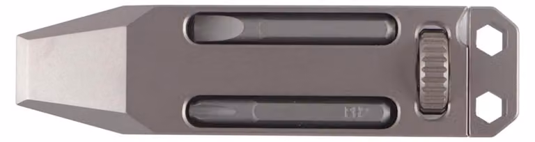 Solidchoice - Multitool in titanio - Utensile compatto da portachiavi con molteplici funzioni, ideale per l'uso all'aperto