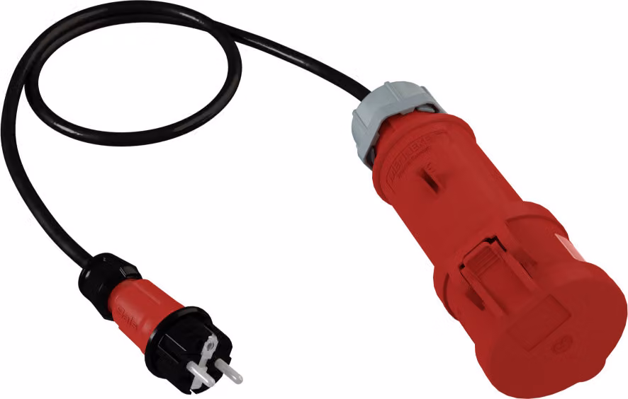 Adattatore 1m 230V spina Unischuko a corrente forte 32A 230V attacco 5P 2780