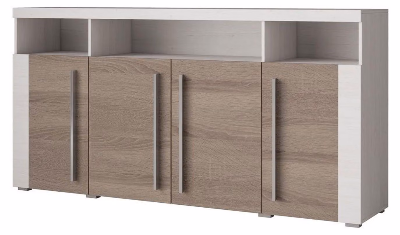 Credenza Rennes Credenza 182x39x92cm andersen pino sonoma tartufo Moderna