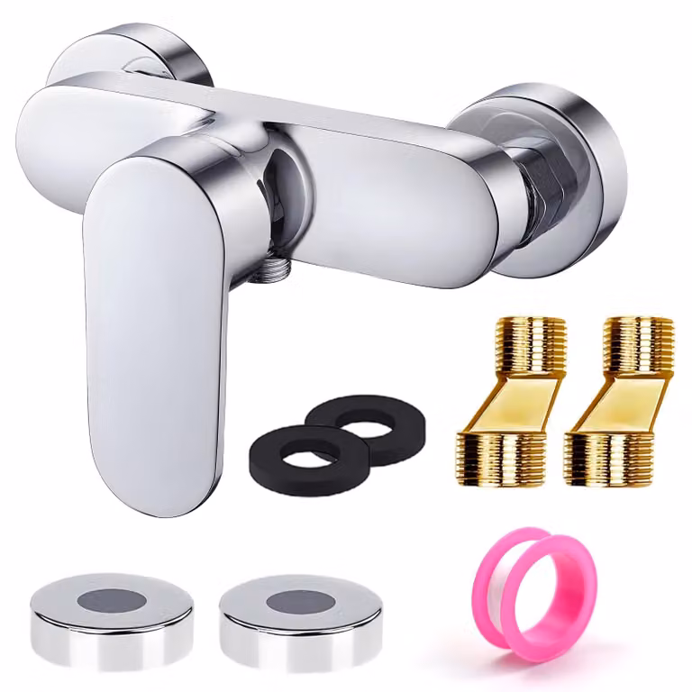Solidchoice - Miscelatore monocomando per lavello o doccia, con valvola in Vetroceramica