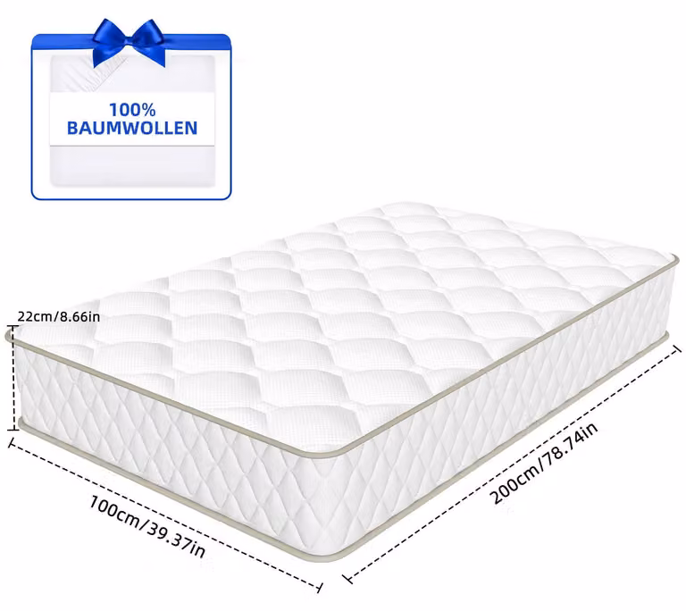Materasso a molle insacchettate a 7 zone - Materassi - Materassi da letto - Materassi a molle insacchettate - Materasso per cuscini