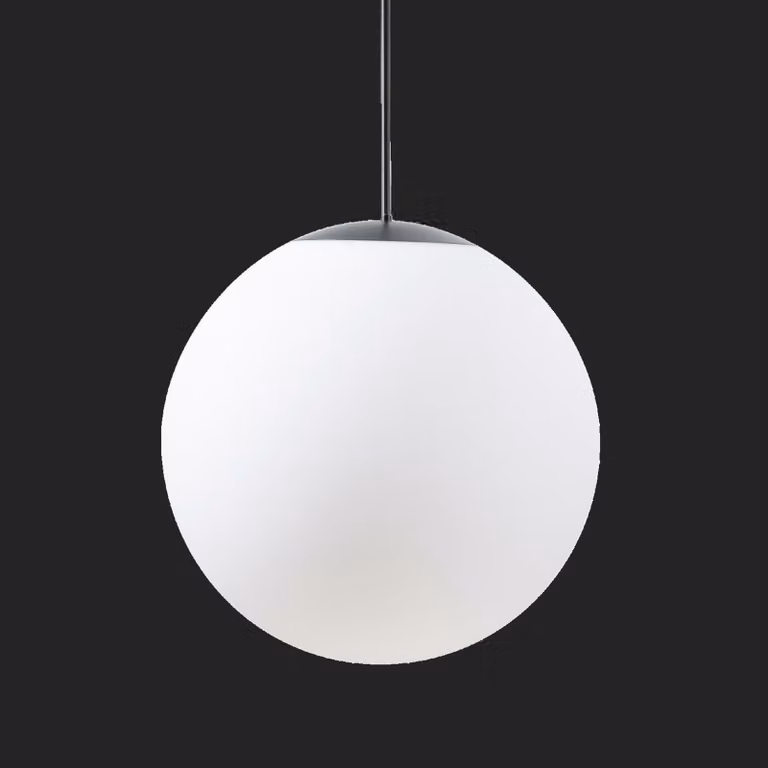 OSMONT ISI72199 ISIS P4 PM-M HP apparecchio a sospensione in plastica nero/bianco IP40 3000 K 58W LED combinazione di emergenza 3 h