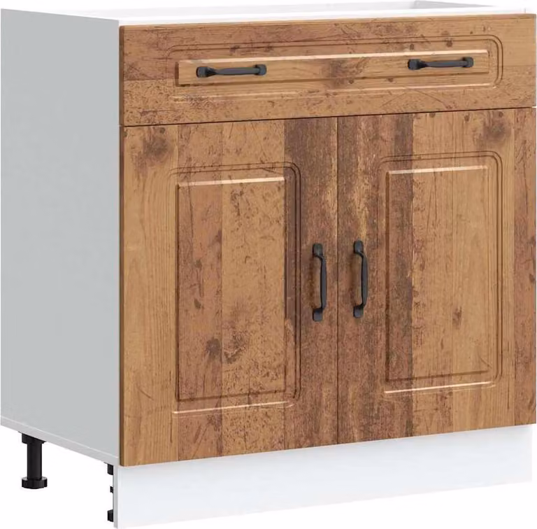 Base da Cucina Kalmar Legno Vecchio in Legno Multistrato