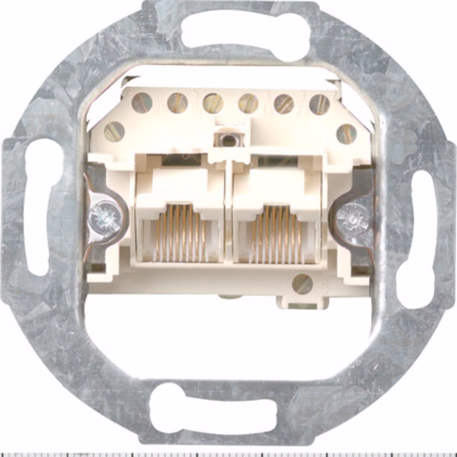 Inserto GIRA presa UAE/IAE/ISDN Standard 55, E2, Event trasparente, Event, Event opaco, Esprit, ClassiX, System 55 01870 (018700)