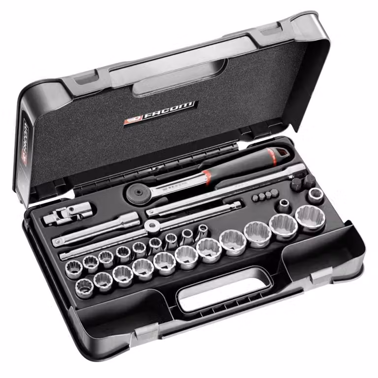 Facom Steckschluessel-Set 1/2Z S.161B 33-tlg