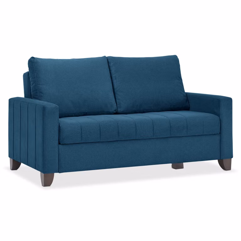 Divano Letto 2 posti trasformabile in Prontoletto DOUBLE Blu