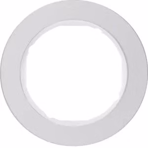 Berker 10112074 Cornice in alluminio/bianco polare Serie R.classic