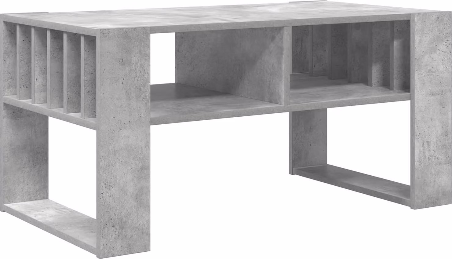 Tavolino da salotto Grigio cemento 92 x 49,5 x 45 cm