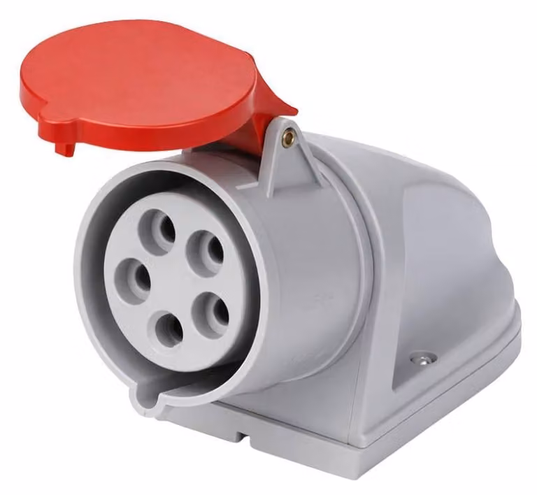 Ecova 30514 Presa Industriale 16A 415V 3P+N+T IP44 da Parete