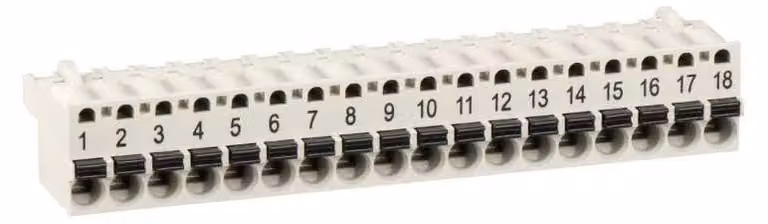 Morsettiera a molla Schneider Electric 170XTS00200