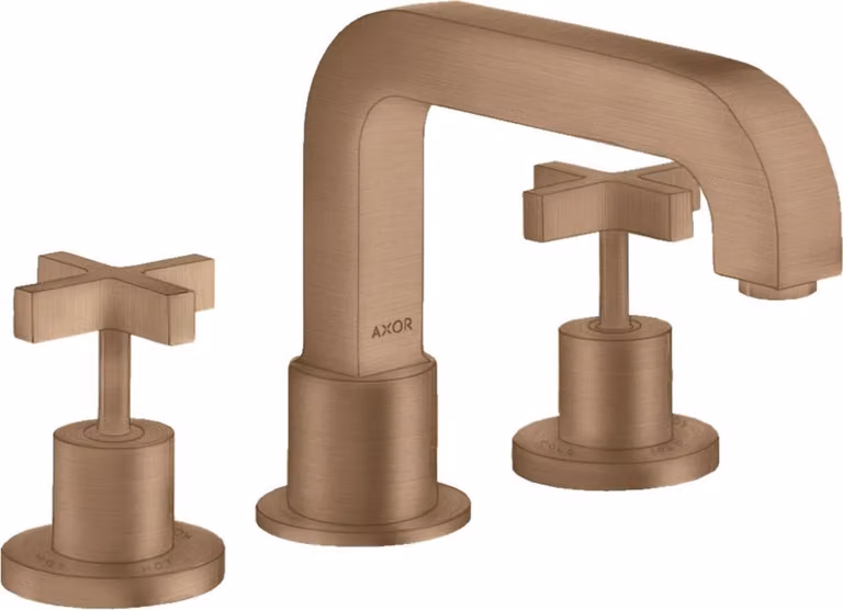 hansgrohe AXOR Citterio AXOR 3 trous pour bord de baignoire, poignées transversales, 39436310, 39436310