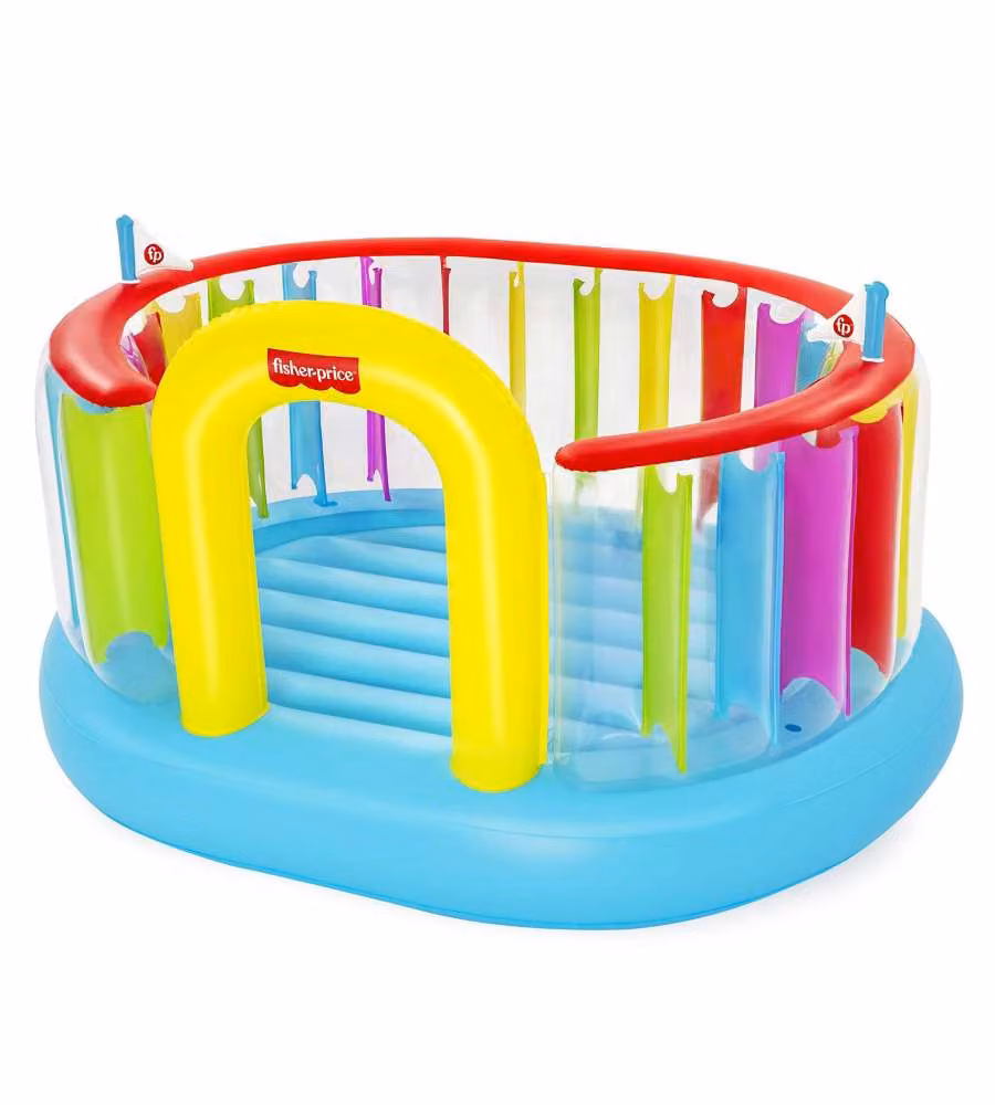 Castello gonfiabile Fisher-Price Bestway multicolore L: 226 cm, P: 178 cm, H: 138 cm
