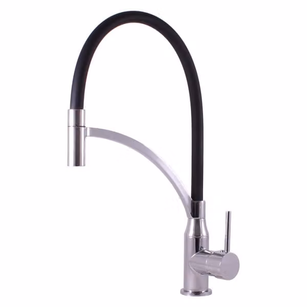 Slezák-RAV Slezák RAV Seina SE914 nero/cromo SE914.0 - flexi 3/8,... Colore: cromo, Dimensione: 3/8''