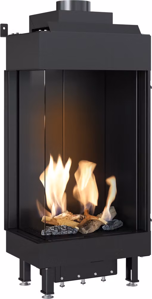 Gaskamin LEO 45 / 68 link Propano ∅ 100/150 3,8 kW
